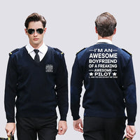 Thumbnail for Customisable I am an Awesome Boyfriend Sweater - view 8