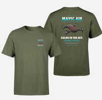 Thumbnail for DJI Mavic Air design on green army t shirt