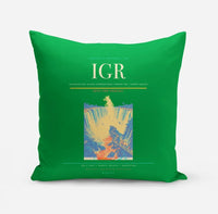 Thumbnail for Cataratas del Iguazu International Airport (IGR) design on green pillow