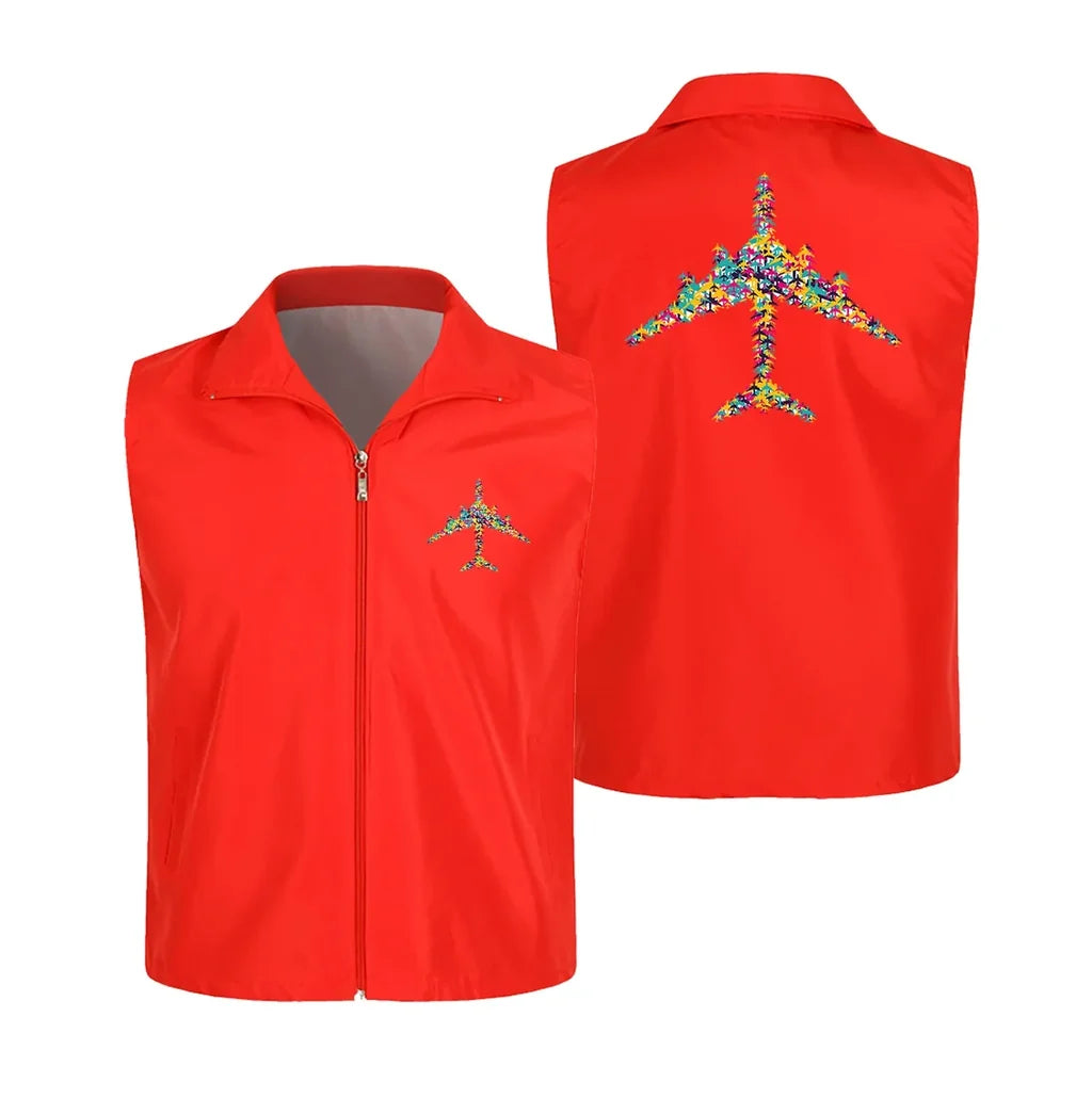Colourful Airplane Vest - view 8