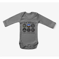 Thumbnail for Only Six Pack I Will Baby Bodysuit - view 8