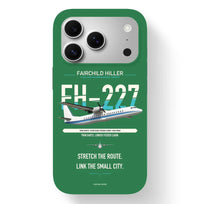 Thumbnail for Fairchild Hiller FH-227B Case design on green iphone case