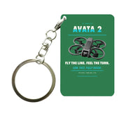 Thumbnail for DJI Avata 2 Key Chain design on green key chain