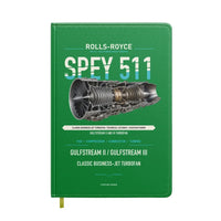 Thumbnail for SPEY 511 design on green notebook