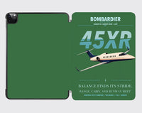 Thumbnail for Bombardier Learjet 45XR design on green ipad tablet case