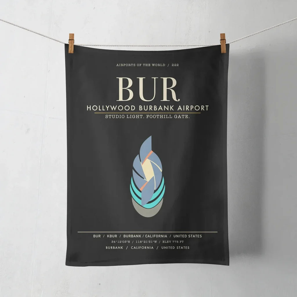 Hollywood Burbank Airport BUR - Black