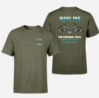 Thumbnail for DJI Mavic Pro design on green army t shirt