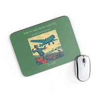 Thumbnail for VINTAGE G4396 - The Scarecrow Salute - Designed Mouse Pads design on green rectangle