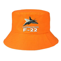 Thumbnail for The Fighter Jet 22 Silhouette summer hat - orange