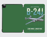 Thumbnail for B-24J Liberator design on green ipad tablet case