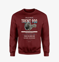 Thumbnail for TRENT 900 design on wine red sweatshirt