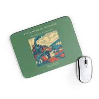 Thumbnail for VINTAGE G4485 - The Railhead Transfer - Designed Mouse Pads design on green rectangle