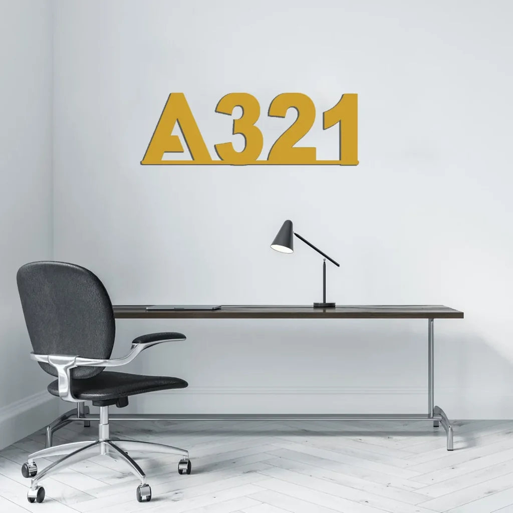 Customisable Airbus A321 Metal Sign - view 8
