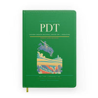 Thumbnail for Eastern Oregon Regional Airport (PDT) design on green notebook