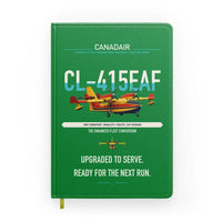 Thumbnail for Canadair CL-415EAF design on green notebook