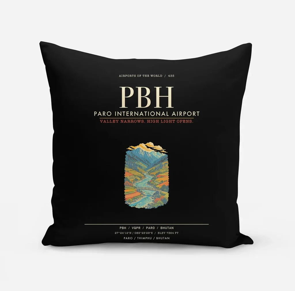 Paro International Airport PBH - Black