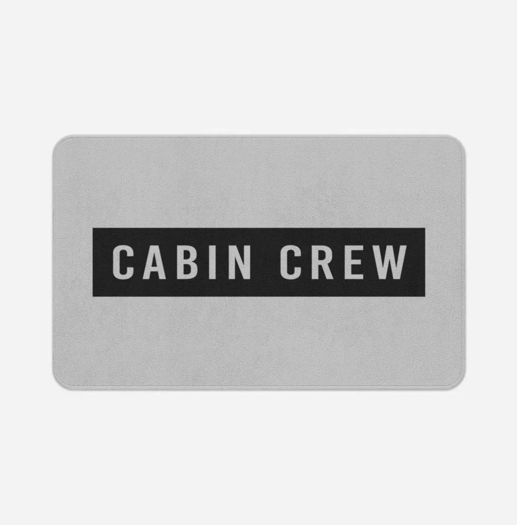 Cabin Crew Text Bath Mat - view 8