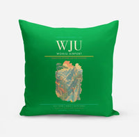 Thumbnail for Wonju Airport (WJU) design on green pillow