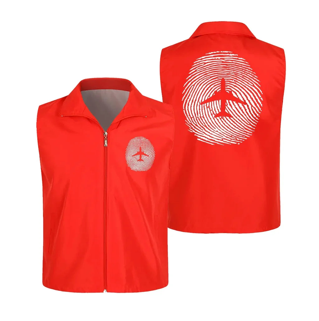 Aviation Finger Print Vest - view 8