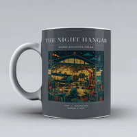 Thumbnail for VINTAGE G4049 - The Night Hangar - Ceramic Mug design on gray