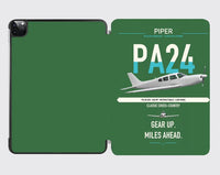 Thumbnail for Piper PA-24-250 Comanche 250 design on green ipad tablet case