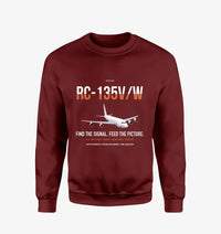 Thumbnail for RC-135V W Rivet Joint design on wine red sweatshirt