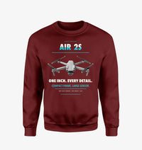 Thumbnail for DJI Air 2S design on wine red sweatshirt