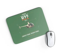 Thumbnail for Robinson R22 Beta II design on green rectangle mouse pad