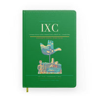 Thumbnail for Shaheed Bhagat Singh International Airport (IXC) design on green notebook
