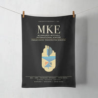Thumbnail for Milwaukee Mitchell International Airport MKE - Black