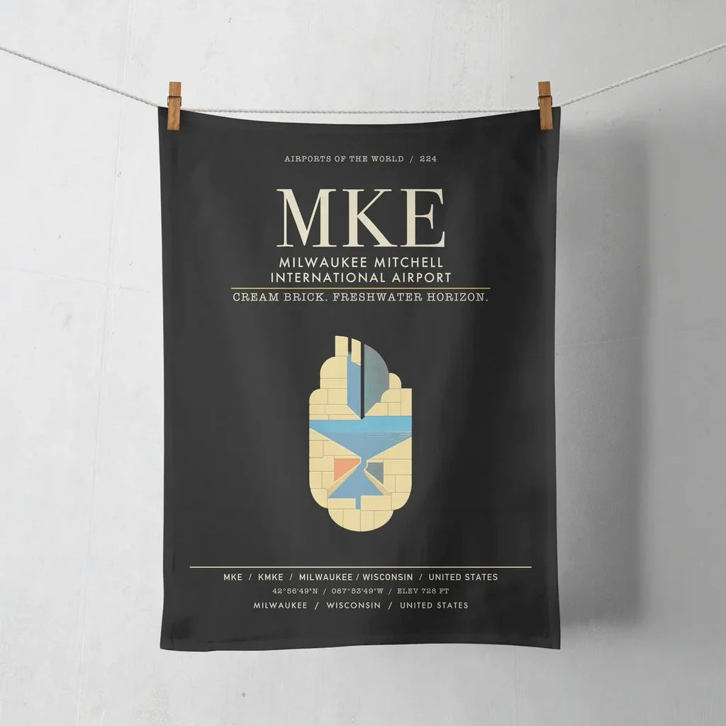 Milwaukee Mitchell International Airport MKE - Black