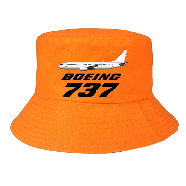 The Boeing 737 summer hat - orange