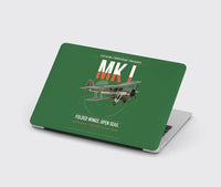 Thumbnail for Fairey Swordfish Mk I design on green MacBook case