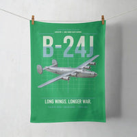 Thumbnail for B-24J Liberator design on green towel