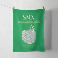 Thumbnail for Santa Maria Public Airport (SMX) design on green towel