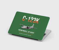 Thumbnail for C-123K Provider design on green MacBook case