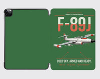 Thumbnail for F-89J Scorpion design on green ipad tablet case