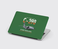 Thumbnail for C-390 Millennium design on green MacBook case