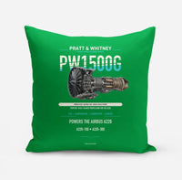 Thumbnail for PW1500G design on green pillow