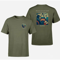 Thumbnail for VINTAGE G4294 - The Solo Atlantic Night - Double-Side T-Shirt design on greenarmy double side t shirt
