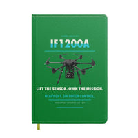 Thumbnail for Inspired Flight IF1200A design on green notebook