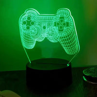 Thumbnail for Customisable Powered Modern Game Controller 3D 3D Lamp - view 8