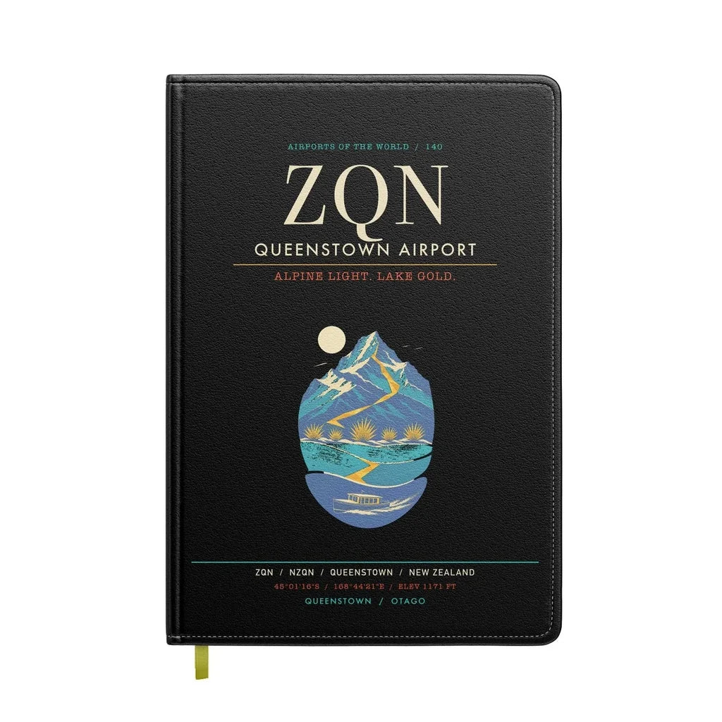 Queenstown Airport ZQN - Wakatipu Alpine Gold - Black