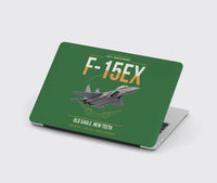 Thumbnail for F-15EX Eagle II design on green MacBook case