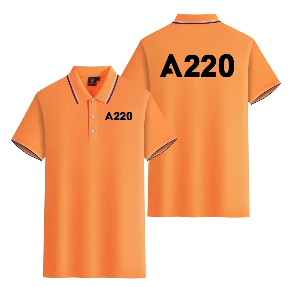 Airbus A220 Polo Shirt - view 8