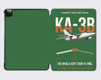 Thumbnail for KA-3B Skywarrior design on green ipad tablet case