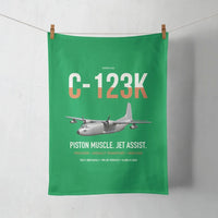 Thumbnail for C-123K Provider design on green towel