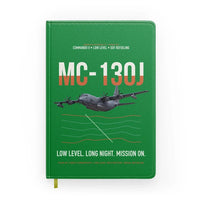 Thumbnail for MC-130J COMMANDO II design on green notebook
