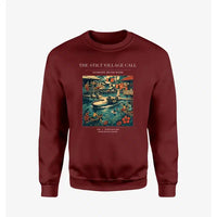 Thumbnail for VINTAGE G4275 - The Stilt Village Call - Designed Sweatshirts design on winered