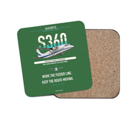 Thumbnail for Shorts 360-300 design on green 1 piece coaster